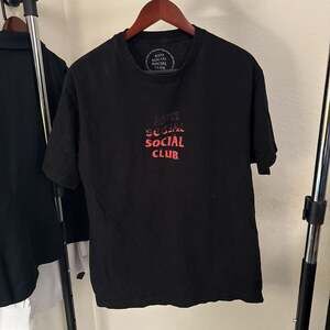 Anti Social Social Club A Fire Inside Black Tee